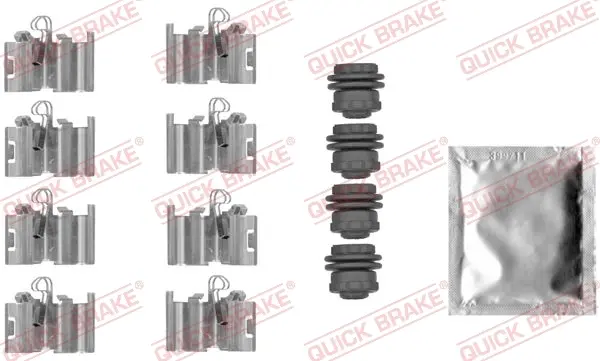 Монтажний компл.,гальм.колодки Quick Brake 109-0015 (фото 1)