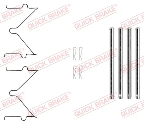 Монтажний компл.,гальм.колодки quick brake 109-0040