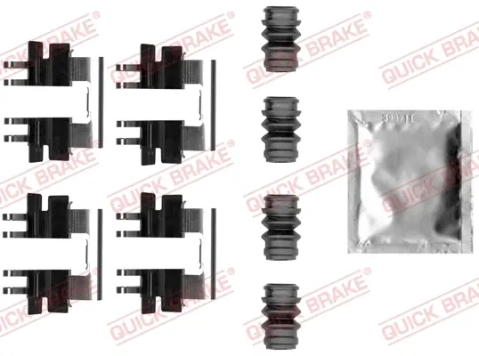 Монтажний компл.,гальм.колодки quick brake 109-0045