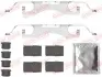 Монтажний компл.,гальм.колодки quick brake 109-0049