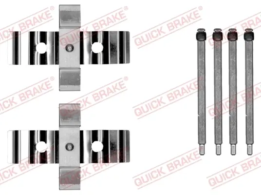 Монтажний компл.,гальм.колодки quick brake 109-0054