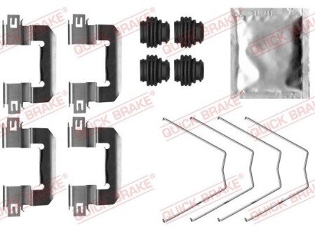 Монтажний компл.,гальм.колодки quick Brake 109-0064