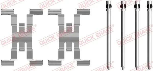 Монтажний компл.,гальм.колодки quick brake 1090082