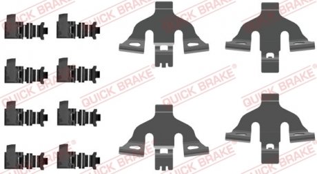 Монтажний компл.,гальм.колодки quick Brake 1090092 на Ауди Q7