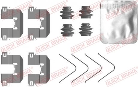 Монтажний компл.,гальм.колодки quick Brake 1090104 на Hyundai Элантра ad