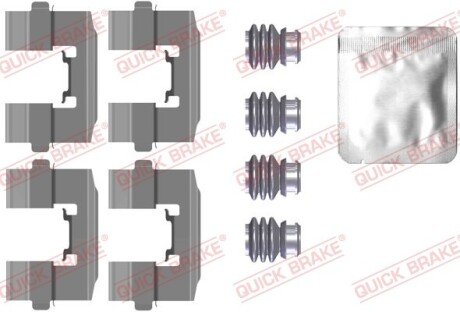 Монтажний компл.,гальм.колодки quick Brake 1090115 на Форд Fiesta