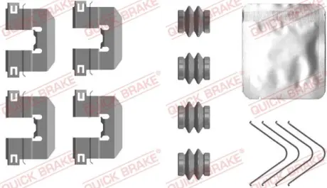 Монтажний компл.,гальм.колодки quick brake 1090117 Киа Рио 4