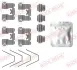 Монтажний компл.,гальм.колодки quick brake 1090137