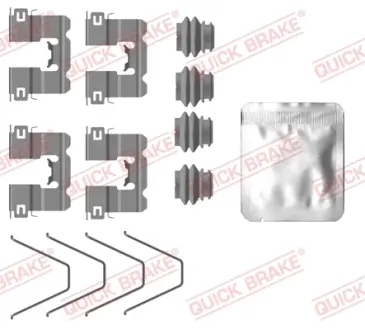 Монтажний компл.,гальм.колодки quick brake 1090137