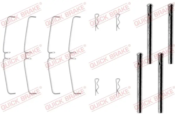 Монтажний компл.,гальм.колодки quick brake 109-0907