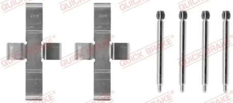 Монтажний компл.,гальм.колодки quick brake 109-1004