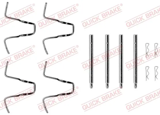 Монтажний компл.,гальм.колодки quick brake 109-1005
