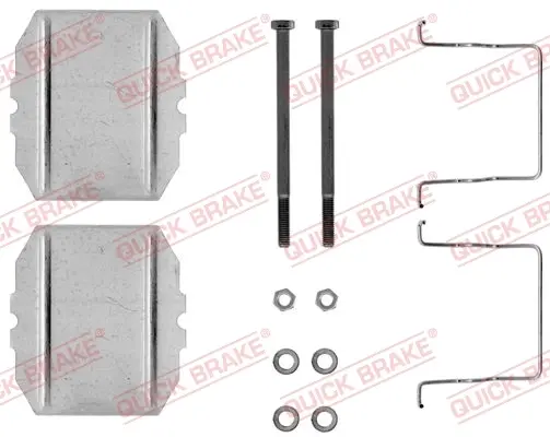 Монтажний компл.,гальм.колодки quick brake 109-1053