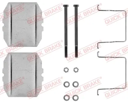 Монтажний компл.,гальм.колодки quick brake 109-1053