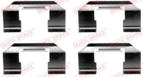 Монтажний компл.,гальм.колодки quick brake 109-1174