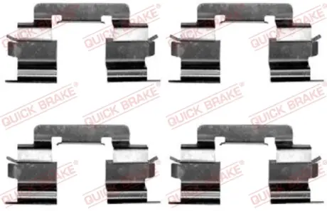 Монтажний компл.,гальм.колодки Quick Brake 1091216