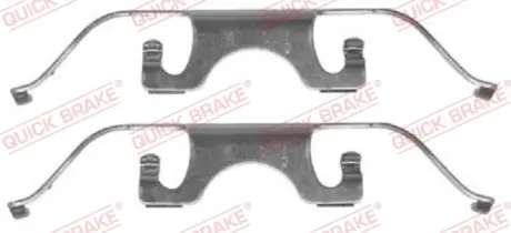Монтажний компл.,гальм.колодки quick brake 109-1224