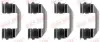 Монтажний компл.,гальм.колодки quick brake 109-1258