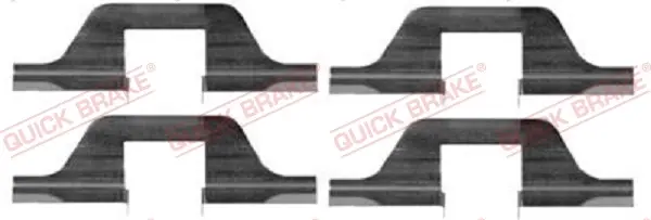Монтажний компл.,гальм.колодки quick brake 109-1263