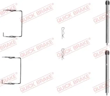Монтажний компл.,гальм.колодки quick brake 109-1267