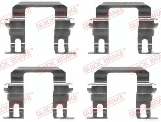 Монтажний компл.,гальм.колодки quick brake 109-1275