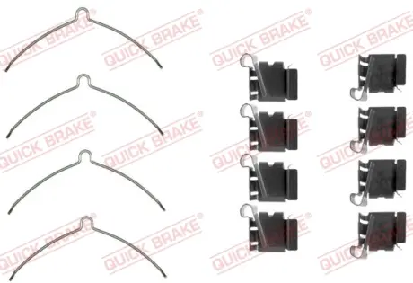 Монтажний компл.,гальм.колодки quick brake 109-1622