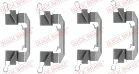 Монтажний компл.,гальм.колодки quick brake 109-1626