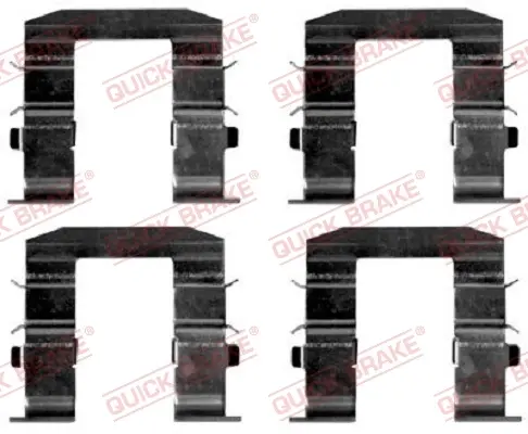 Монтажний компл.,гальм.колодки quick brake 109-1665