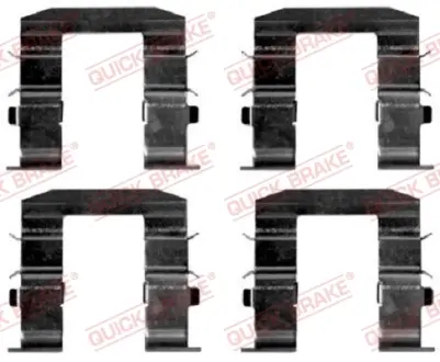 Монтажний компл.,гальм.колодки Quick Brake 109-1665