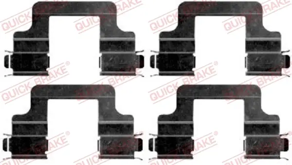 Монтажний компл.,гальм.колодки quick brake 109-1679