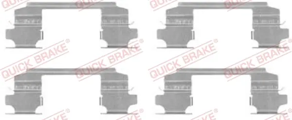 Монтажний компл.,гальм.колодки quick brake 109-1686