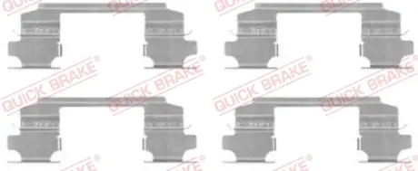 Монтажний компл.,гальм.колодки quick brake 109-1686