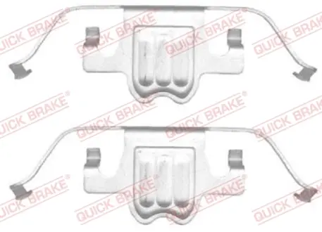 Монтажний компл.,гальм.колодки quick brake 109-1695