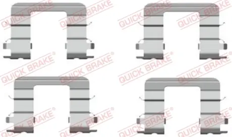 Монтажний компл.,гальм.колодки quick brake 109-1696