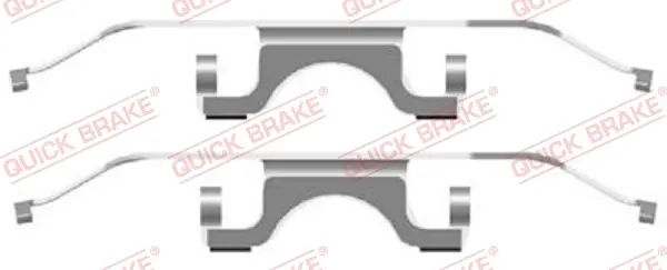 Монтажний компл.,гальм.колодки quick brake 109-1702