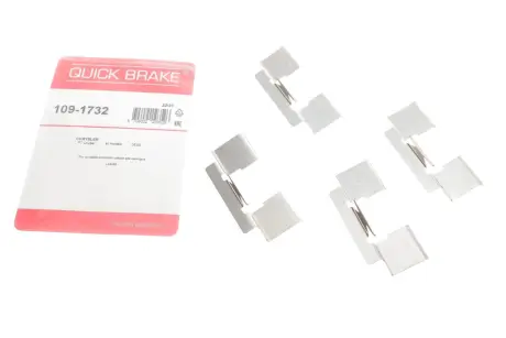 Монтажний компл.,гальм.колодки Quick Brake 1091732