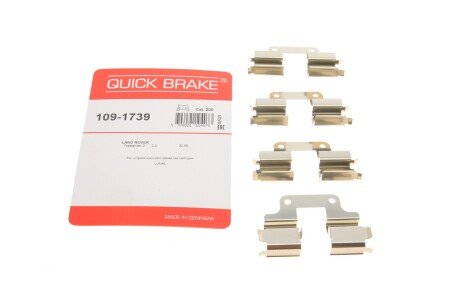 Монтажний компл.,гальм.колодки quick Brake 1091739 на Jeep Patriot