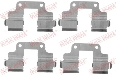 Монтажний компл.,гальм.колодки quick brake 109-1739