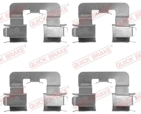 Монтажний компл.,гальм.колодки quick brake 109-1741