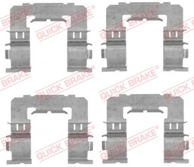 Монтажний компл.,гальм.колодки quick Brake 109-1742