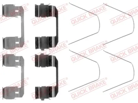 Монтажний компл.,гальм.колодки quick brake 109-1743