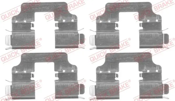 Монтажний компл.,гальм.колодки quick brake 1091750