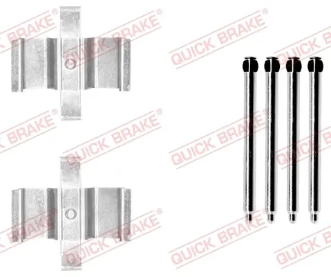 Монтажний компл.,гальм.колодки quick brake 109-1765