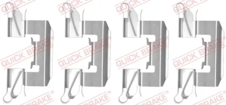 Монтажний компл.,гальм.колодки Quick Brake 109-1772