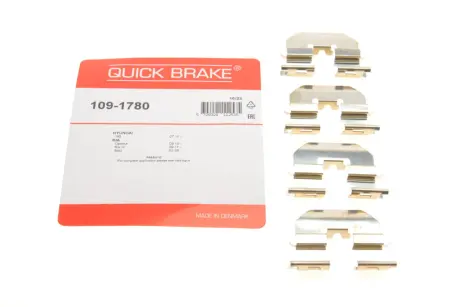 Монтажний компл.,гальм.колодки Quick Brake 1091780