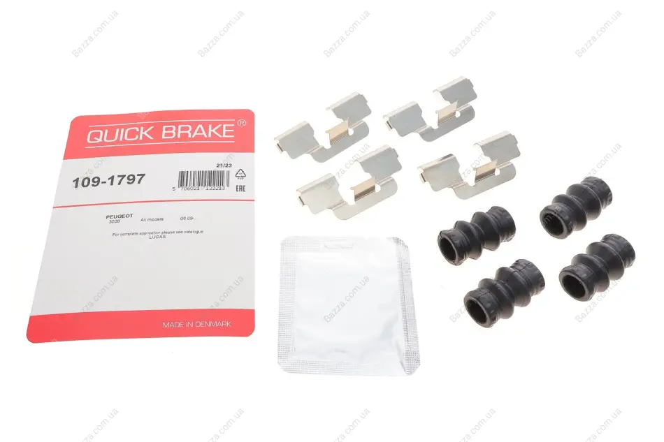 Монтажний компл.,гальм.колодки quick brake 1091797