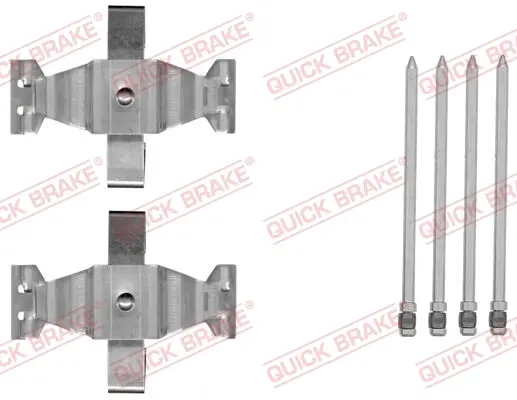 Монтажний компл.,гальм.колодки quick brake 109-1804