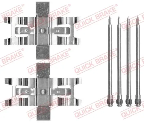 Монтажний компл.,гальм.колодки quick brake 109-1805