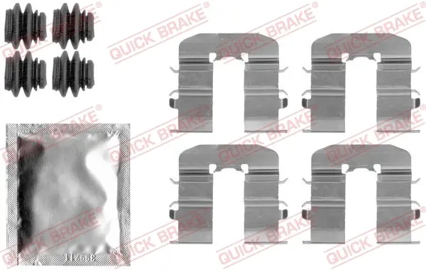 Монтажний компл.,гальм.колодки quick brake 109-1814