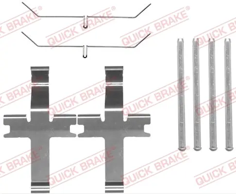 Монтажний компл.,гальм.колодки quick brake 109-1819